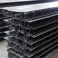 Feuille galvanisée de Decking de plancher-cadre en acier de plate-forme avec la botte de barre pour le support structurel