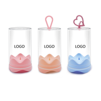 Logo privé personnalisé maquillage éponge paquets cosmétique bouffée boîte maquillage éponge emballage boîte