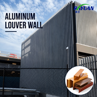 Revestimiento de Fachada Ventilado con Listones de Aleación de Aluminio Extruido con Acabado Mate Texturizado Moderno para Aplicaciones en Exteriores y Cocinas