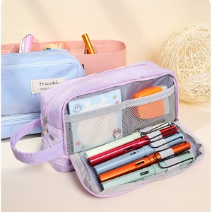 Cerniere di grande capacità con impugnatura speciale <span class=keywords><strong>astuccio</strong></span> in <span class=keywords><strong>astuccio</strong></span> rettangolare oxford astucci per ragazze adolescenti - Product Image 1