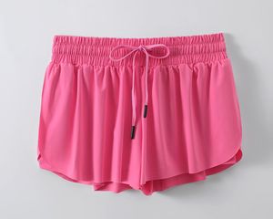 YIYI En gros Short papillon fluide 2-en-1 pour <span class=keywords><strong>femme</strong></span>, taille mi-haute, en soie glacée fluide, style preppy, pour le tennis, le yoga, l'entraînement et la course - Product Image 6
