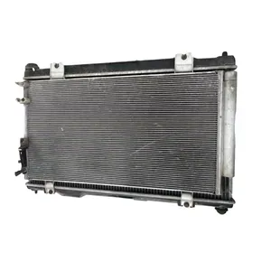 Used Car Spare Parts Aluminum Radiator fan with Condenser for Toyota Reiz Auto Radiator Tank Radiator Coolant