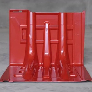 Barrera contra inundaciones en forma de L, placa impermeable de plástico ABS resistente al agua para protección de sótanos y garajes. - Product Image 3