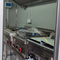 Remorque de traiteur commerciale pour la vente de glaces, en tôle galvanisée certifiée DOT FMVSS, longue durée de vie