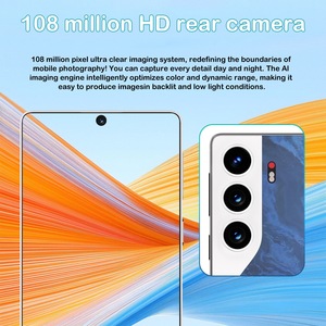 Wholesale 2025 New 5G Smartphone 65W Quick Charge 108MP Rear Camera LED Display HD LTE 16GB Octa Core CPU English Mobile <strong>Phones</strong> - Product Image 5