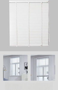 Volets électriques en <span class=keywords><strong>bois</strong></span> peints Finition de <span class=keywords><strong>couleur</strong></span> personnalisée Lamelles de 50mm <span class=keywords><strong>Baguette</strong></span> d'inclinaison lisse Design moderne Écologique pour fenêtre intérieure - Product Image 6