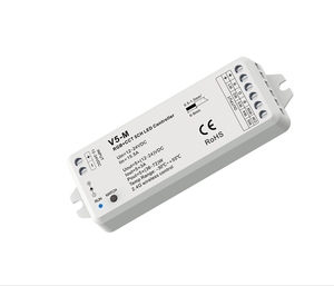 Skydance V5-M 5ch * 3A 12-24V CV Mini Dimmer RGB + CCT rf2.4g không dây LED điều khiển cho RGB + CCT dải ánh sáng - Product Image 1