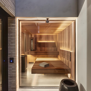 Saune per Interni ed Esterni Personalizzabili, Combinazioni di Doccia a <span class=keywords><strong>Vapore</strong></span> e Sauna - Product Image 3