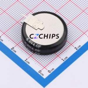 Supercondensador FH5R5V405T, Componente de Montaje en Orificio (THT), P=7mm, Condensador 4F -20%~+80% 5.5V - Product Image 1