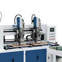 Ligne de production de cartons ondulés, machine de fabrication de boîtes en carton, machine d'impression et de collage avec rainureuse pour usine d'emballage