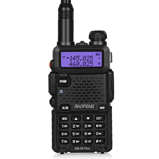 For DM-5R DMR Digital Mobile Radio Ham Dual Band Two Way Radio Walkie Talkie Handheld 10W 0-10KM Range