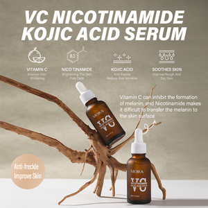 Siero organico di vitamina C Anti Acne invecchiamento Anti rughe idratante VC Nicotinamide siero viso - Product Image 2