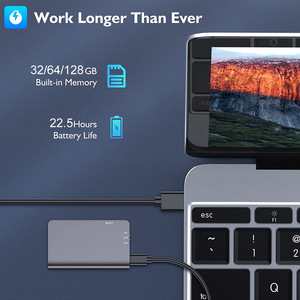 Perekam Suara Digital Portabel Jarak Jauh Mini dengan Fitur Pemutaran untuk Wawancara dan Rapat - Product Image 5