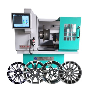 Torno CNC de Corte de Diamante de Alta Eficiencia para Reparación de Ruedas CK6160Q - Product Image 1