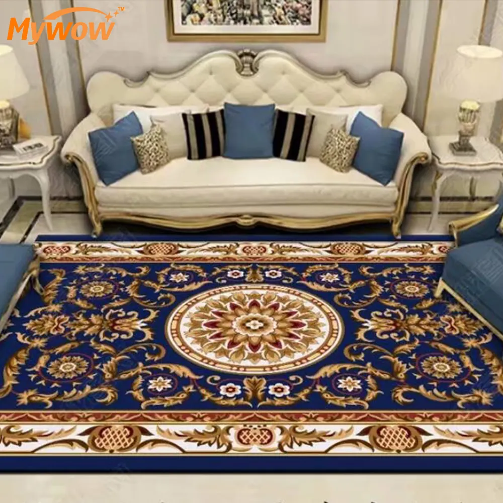 Home Decoration Wrinkle-resistant Handmade European Style Living Room Area Rug Carpets