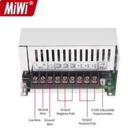 Alimentation à découpage AC-DC S-800-48 800W 48V 16.6A à sortie unique CE pour la marque MiWi pour le contrôle industriel