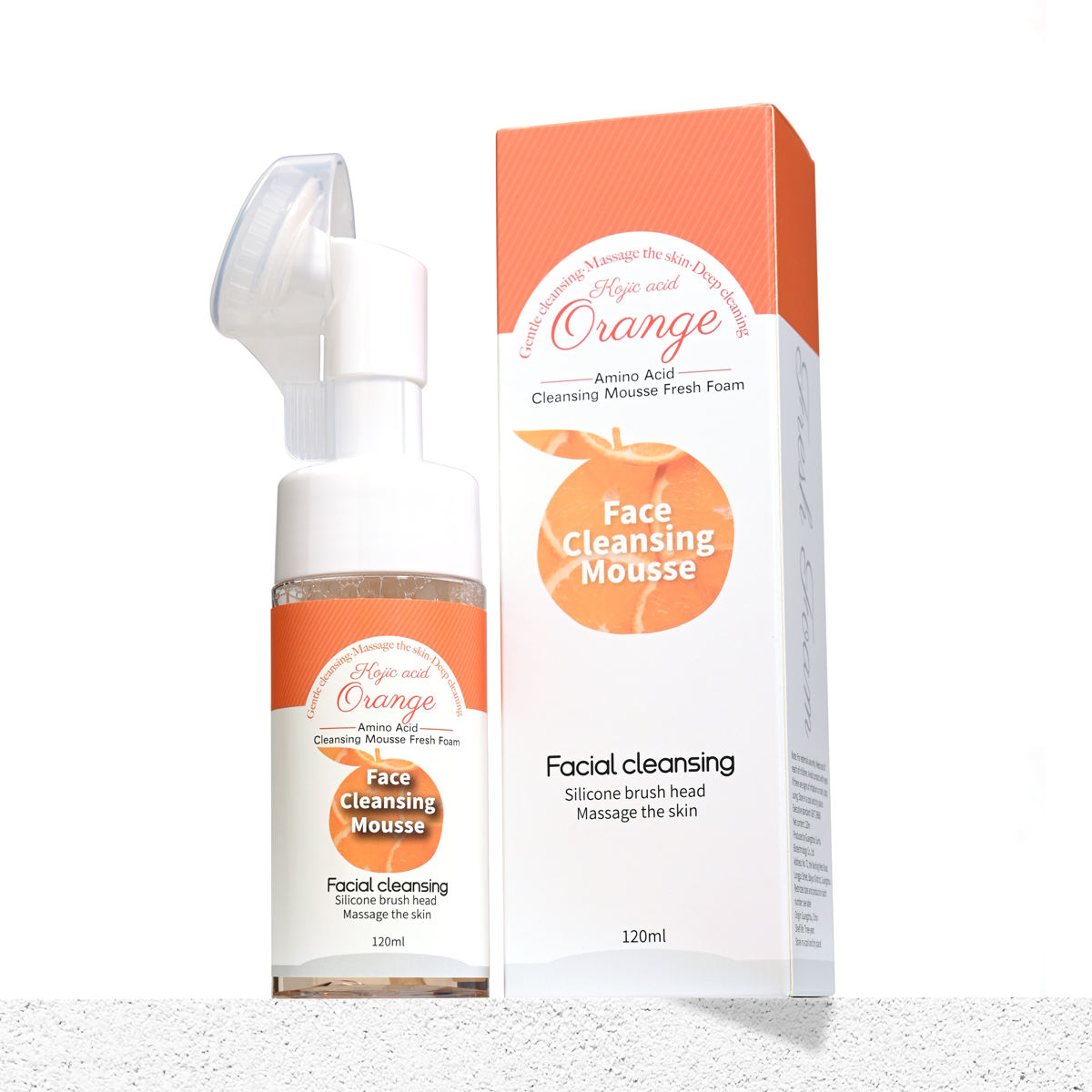 Orange Amino acid cleansing mousse