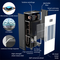 Déshumidificateur grande capacité ORVIS 600L D, extracteur d'air robuste pour entrepôt