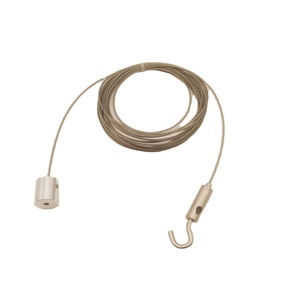 Dễ dàng tự làm cáp Gripper treo <span class=keywords><strong>Kit</strong></span> với an toàn có thể điều chỉnh móc treo hình ảnh treo <span class=keywords><strong>Kit</strong></span> với trần gắn cáp <span class=keywords><strong>Kit</strong></span> - Product Image 1