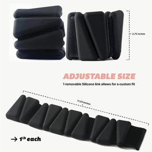 Pesas Ajustables para Tobillos y Muñecas, Color Personalizado, para Gimnasio en Casa, Fitness, Yoga, Pilates, Anillo de Potencia, Tapete de Yoga con Logotipo Personalizado, Venta al Por Mayor - Product Image 5