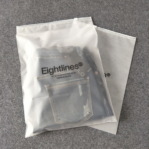 <strong>China</strong> Manufacturer Zipper <strong>Bag</strong> LDPE Clothes Packaging <strong>Ziplock</strong> <strong>Bags</strong> Pouch, Packing Frosted Matte <strong>Bag</strong> With Logo - Product Image 1