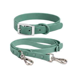 Collar de Perro Personalizado con Nombre, Ajustable, Impermeable, de PVC, con Letras y Dijes de Alfabeto de Lujo, Accesorios Duraderos para Mascotas - Product Image 1