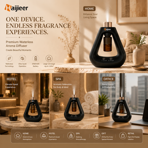 2024 Neuer Schreibtisch-Tänzer Luxus Heim Pur Nebulierender Natürlicher Mini Luftbefeuchter Tragbarer Duft Wasserloser Ätherisches Öl Aroma Diffusor - Product Image 6