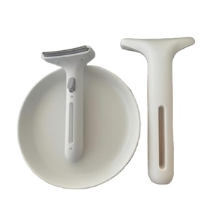 แปรงกำจัดขนสุนัขทำจากสเตนเลส ABS แบบทันสมัยทำความสะอาดได้ล้ำลึก2025ใหม่ - Product Image 1