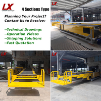 Système de transfert logistique Lianxin, convoyeur à haut débit, bande PVK de 3,0 mm, vitesse de 10 à 60 m/min pour centre de distribution