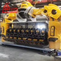 Wahana Robocop 16 Kursi yang Menegangkan, Peralatan Taman Hiburan, Wahana Robot Berputar 360 Derajat untuk Karnaval, Taman Hiburan Luar Ruangan, Dijual