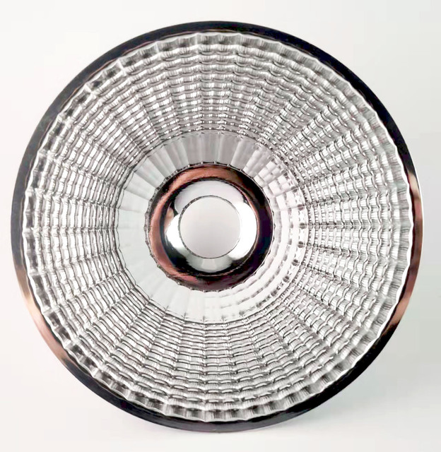 125 Diameter 24 Degree High Power Lighting Accessories Parabolic Reflector With Downlight