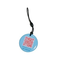 Benutzer definierte Formen Programmier bare NFC-Hunde marke mit einzigartigem QR-Code, unterschied licher ID-Nummer zur Identifizierung von Haustieren