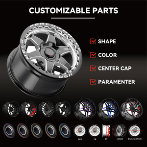 Jantes en alliage forgé chromées argentées polies sur mesure à déport profond pour <span class=keywords><strong>BMW</strong></span> M3 G80 E36 Audi 5x139.7 5X110 5X120 5X114.3 - Product Image 5