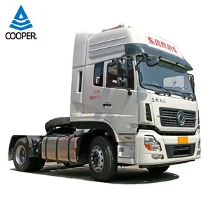 Used China brand Dongfeng Kinland Trailer Truck 4x2 371hp 340hp Tractor Head Truck for Sale