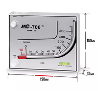 MC Factory OEM/ODM the Inclined Tube Red Oil Differential Pressure Gauge Is Suitable for Use in Cleanroom Aquaculture.
