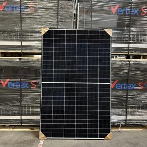 แผงโซลาร์เซลล์ Trina TSM-NEG9R.28 แบบ N-type กระจกสองชั้น <span class=keywords><strong>Vertex</strong></span> <span class=keywords><strong>S</strong></span>+ กำลังไฟ 440w 450w 455w กรอบสีดำ ระบบโซลาร์เซลล์ที่ดีที่สุดจากประเทศจีน - Product Image 3