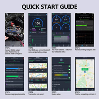 Nuevo BM6 Inalámbrico Bluetooth 4.0 12V OBDII, Aplicación de Verificación del Estado de la Batería del Automóvil, Monitor de Batería