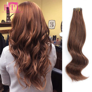 Nhà Máy Băng Tóc Nối Miễn Phí Thả Vận Chuyển Liền Mạch Dài Xương Thẳng Trinh Nữ Lớp Biểu Bì Phù Hợp Giá Rẻ Tóc Con Người <span class=keywords><strong>Extensions</strong></span> - Product Image 2