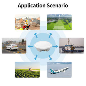 Imán de antena TNC GNSS de alta ganancia RTK GPS L1 L2 L5 Galileo Glonass BDs para Unicorecomm UM980 UM982 UM960 UM482 - Product Image 6