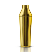 Shaker à cocktails isolé en acier inoxydable froid - Kit de démarrage pour barman - Essentiels pour bar à domicile