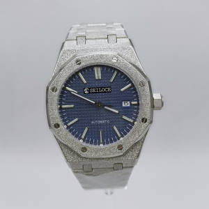 Reloj de Pulsera de Acero Inoxidable para Hombre, Reloj Mecánico a Prueba de Agua con Correa de Acero Inoxidable - Product Image 1