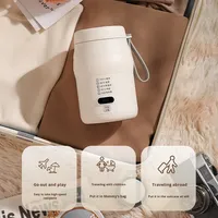 Bouilloire électrique Portable USB voyage eau bouillante tasse petite température constante chauffée Thermos tasse pour eau chaude ménage