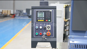 Máquina de Corte de Alta Resistencia sin Problemas con Controlador Estun E21 NC para Trabajos de Ventilación - Product Image 3