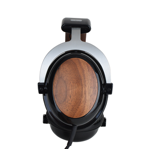 Casque supra-auriculaire DJ Studio professionnel avec casque en bambou en bois d'interface de 3.5mm pour mélangeur <span class=keywords><strong>CDJ</strong></span> - Product Image 3