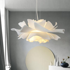 Lampadario a Sospensione Nordico Minimalista in Acrilico con Doppio Petalo, <span class=keywords><strong>Design</strong></span> Creativo per Soggiorno, Mansarda e Ingresso - Product Image 4
