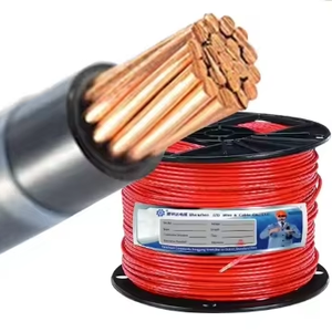 Fil électrique en cuivre toronné isolé PVC THHN THWN, homologué 600V, sections 2.5mm, 4mm, 6mm, 10mm, 16mm, 25mm, 35mm, 50mm - Product Image 1