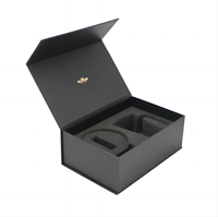 Boîtes d'emballage cadeau de luxe pliables au design personnalisé Boîte d'emballage de Noël pour Thanksgiving avec logo en or et magnétique