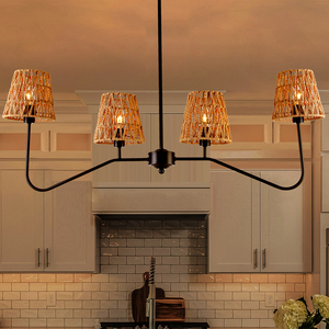 Lámparas colgantes de bambú tejido para salas de té elaboradas con bambú, restaurantes de estilo chino - Product Image 4