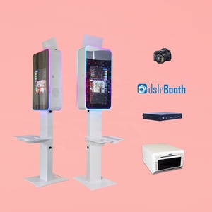 Mini PC Imprimante Appareil Photo Reflex Numérique Miroir Photobooth Imprimante pour Mariage Photobooth Miroir Numérique avec Appareil Photo et Imprimante - Product Image 1