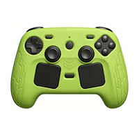 Penutup Karet Pelindung Silikon Thumbstick Caps untuk Valve Steam Controller 2 Konsol Gaming Game Gamepad